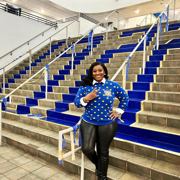 SGRHO Polka Dots Sweater PREORDER JAN 28th