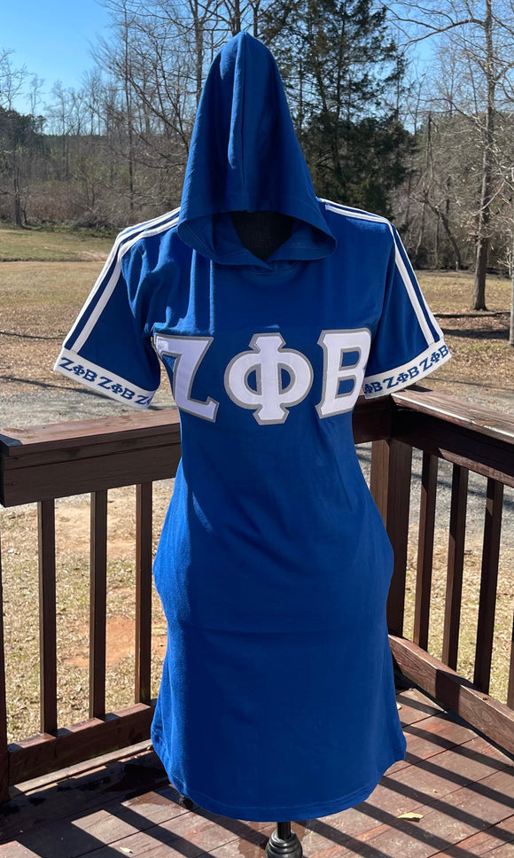 Zeta Hoodie Tee Dress