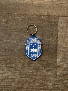 Zeta Silicon Keychain