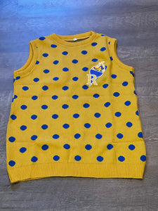 Rhoer Polka Dot Knit Vest Preorder June 10th