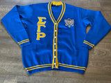 7 Pearls Cardigan Royal