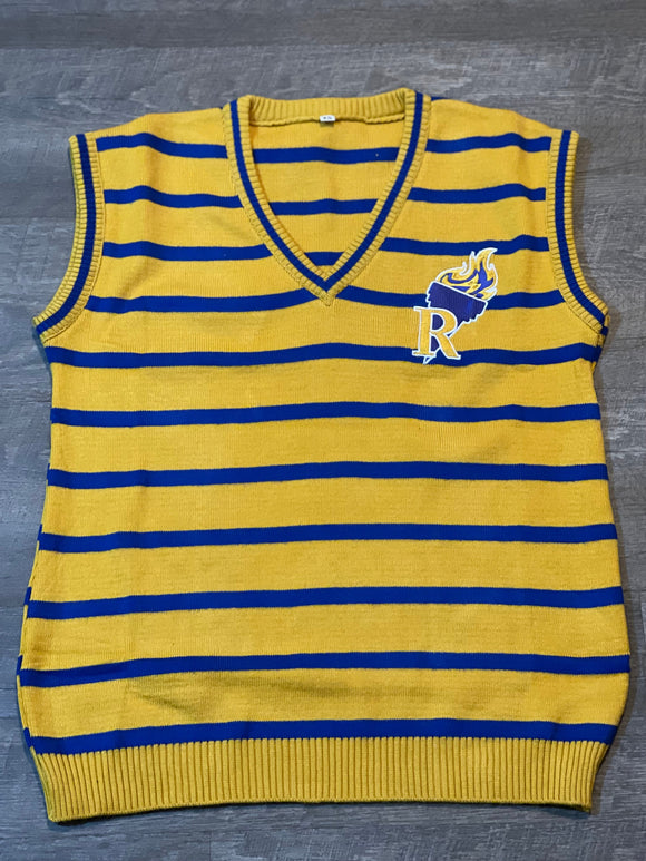 Rhoer Striped V-Neck Vest Preorder June 10th