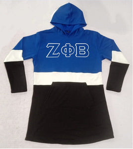 Zeta Terry Cotton Sweatshirt Dress