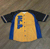 Color Block Baseball Jersey B